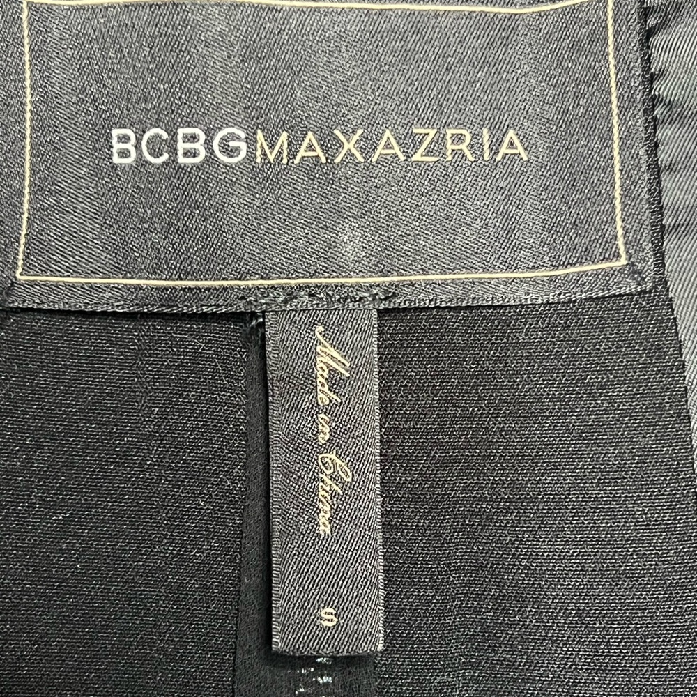 BCBGMaxAzria Black Sleeveless Blazer - Picture 5 of 5